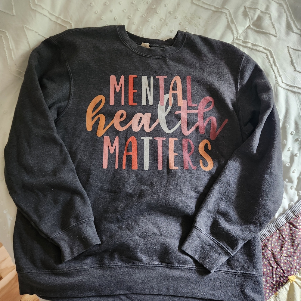 Mental Health Matters Graphic Sweatshirt